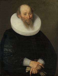 Portrét starého muže od Samuel Hoffmann