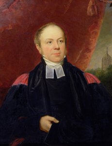 Portrét Williama Bucklanda (1784-1856) profesor mineralogie na Oxfordské univerzitě a děkan z Westminsteru