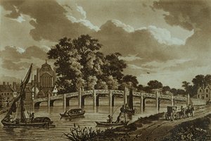 Hampton Court Bridge, ilustrace z 