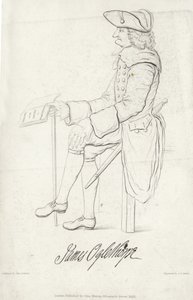 Portrét Jamese Oglethorpea od Samuel Ireland