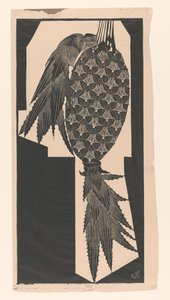 Ananas (původní název na objektu) od Samuel Jessurun de Mesquita (signed by artist)