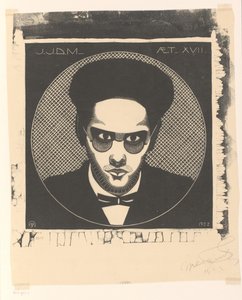 Portrét Jaap Jessurun de Mesquita od Samuel Jessurun de Mesquita (signed by artist)