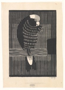 Rosékaketoe od Samuel Jessurun de Mesquita (signed by artist)