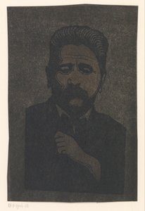 Autoportrét (s vrženým stínem) od Samuel Jessurun de Mesquita (signed by artist)