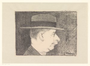 Autoportrét od Samuel Jessurun de Mesquita (signed by artist)