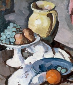 Žlutý džbán, asi 1930 (olej na plátně) od Samuel John Peploe