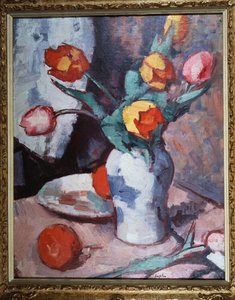 Tulipány, kolem roku 1928 od Samuel John Peploe