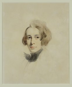 Předběžná skica Charlese Dickense, 1837