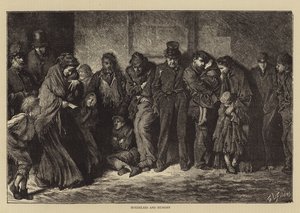 Bez domova a hladoví od Samuel Luke Fildes