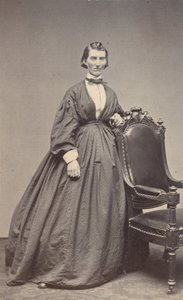Frances Clayton,c. 1865 (foto) od Samuel Masury