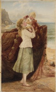 Rybářské děti, 1881 od Samuel McCloy