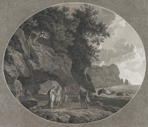Bouře, dějství I: Ferdinand a Miranda, 1788.