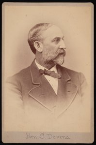 Portrét Charlese Devense 1820-1891, před rokem 1891. od Samuel Montague Fassett