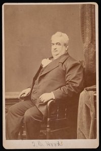 Portrét Dr. T.B. Hood, mezi 1876 a 1880.