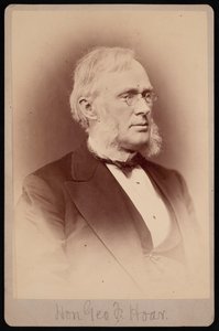 Portrét George Frisbie Hoar 1826-1904, mezi 1876 a 1880. od Samuel Montague Fassett