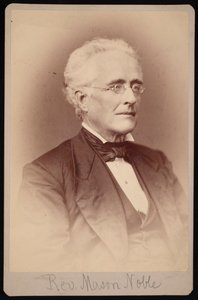 Portrét reverenda Masona Noble 1809-1881, mezi 1876 a 1880. od Samuel Montague Fassett