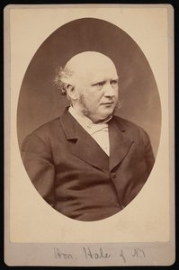 Portrét Roberta Safforda Halea 1822-1881, před rokem 1881. od Samuel Montague Fassett