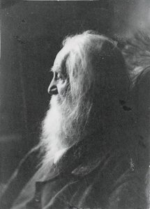 Walt Whitman v Camdenu, NJ, c. 1891. od Samuel Murray