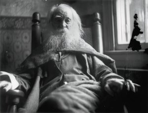 Walt Whitman v Camdenu, NJ, c. 1891. od Samuel Murray