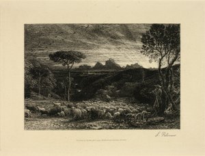 Brzy ráno od Samuel Palmer