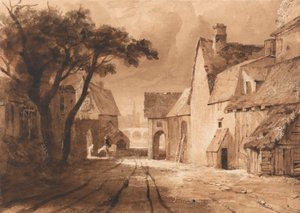 Studie starých budov od Samuel Palmer