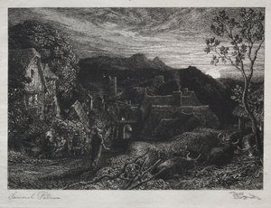 Zvonilka, 1879. od Samuel Palmer