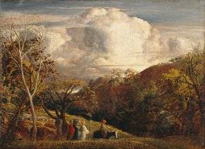 Jasný mrak od Samuel Palmer