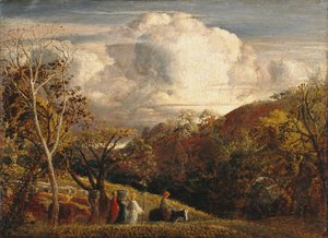 Jasný mrak od Samuel Palmer