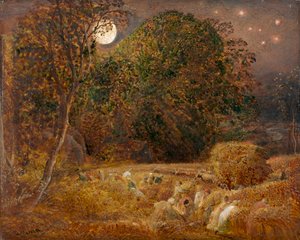 Harvest Moon od Samuel Palmer