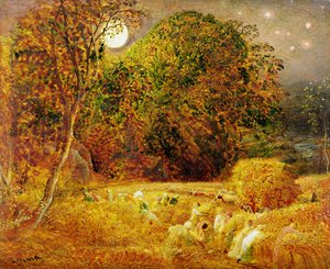 Harvest Moon od Samuel Palmer