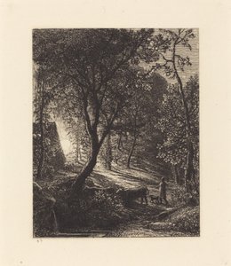 Chata pastevce od Samuel Palmer