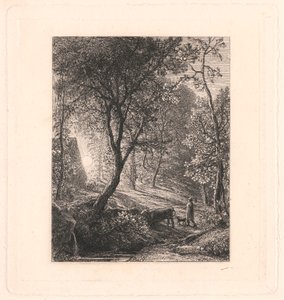 Chata pastevce od Samuel Palmer