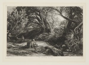 Ráno života od Samuel Palmer