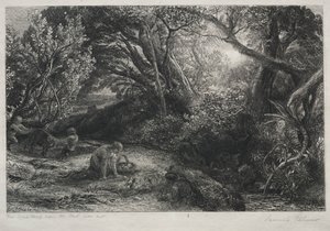 Ráno života, 1860-1861. od Samuel Palmer