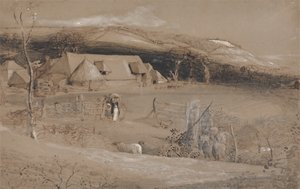 Údolí vize od Samuel Palmer