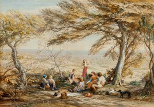 Rustikální večeře od Samuel Palmer