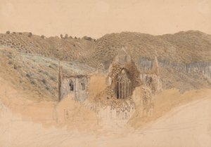 Tinternské opatství od Samuel Palmer