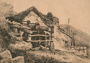 V Tintagelu, 1816 od Samuel Prout