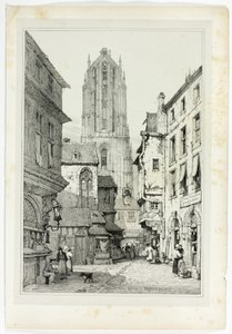 Dóm Frankfurt od Samuel Prout