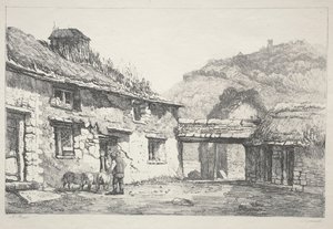Lynmouth, 1819. od Samuel Prout