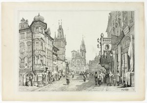 Praha od Samuel Prout