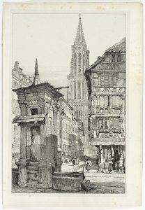 Štrasburk od Samuel Prout