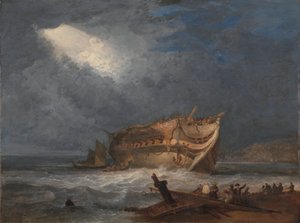 The Wreck of the Dutton, Eastern Indiaman od Samuel Prout