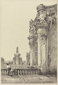 Palác Zwinger, Drážďany od Samuel Prout