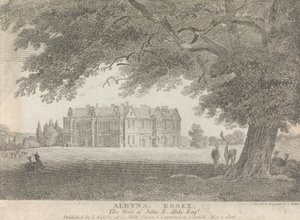 Albyns, Essex, Sídlo Johna R. Abdyho, Esquire (vyd. L. Asperne); strana 7 (svazek jedna) od Samuel Rawle