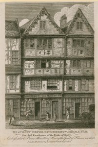 Beaumont House, Butcher Row, Temple Bar od Samuel Rawle
