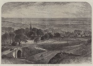 Leadenham, na Lincoln a Honington Railway od Samuel Read