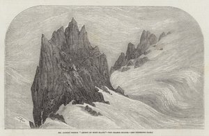 Výstup pana Alberta Smithe na Mont Blanc, Grands Mulets od Samuel Read