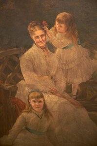 Rodinná skupina, cca 1875-95