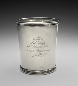 Tumbler, c. 1857 (stříbro) od Samuel Simpson